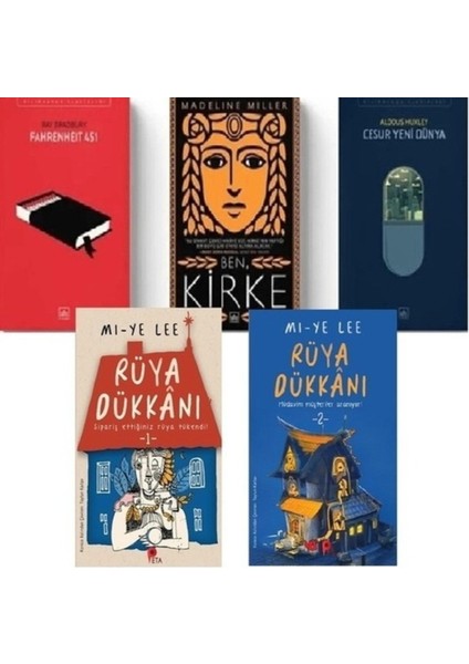 Ben Kirke + Fahreniheit 451 + Cesur Yeni Dünya + Rüya Dükkanı 1 + Rüya Dükkanı 2