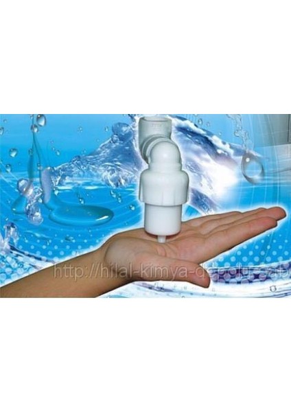 Depolu Sıvı Sabunluk Musluğu - Alttan Basmalı Musluk Pembe