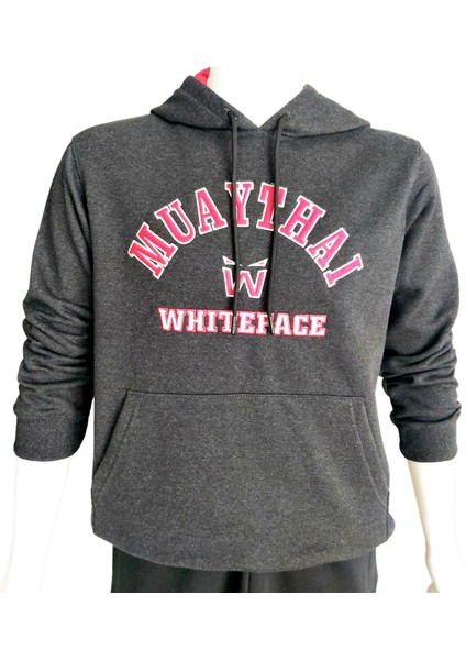 Muay Thai Kapüşonlu Sweatshirt (Antrasit)