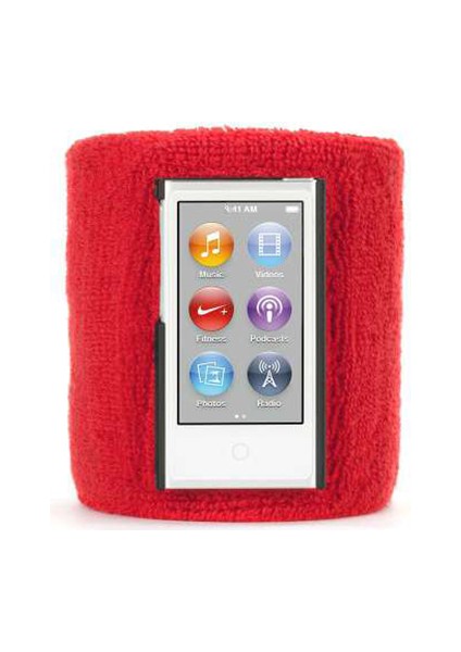 Ipod Nano 7 Sportcuff Bilek Bandı Kılıf Kırmızı RE36646