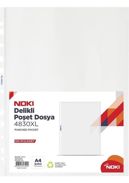 Xl A4 Poşet Dosya 100'lü 4830XL Dosyalar