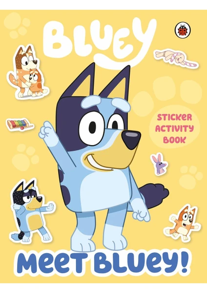 Bluey: Meet Bluey! Sticker Activity Book - Bluey