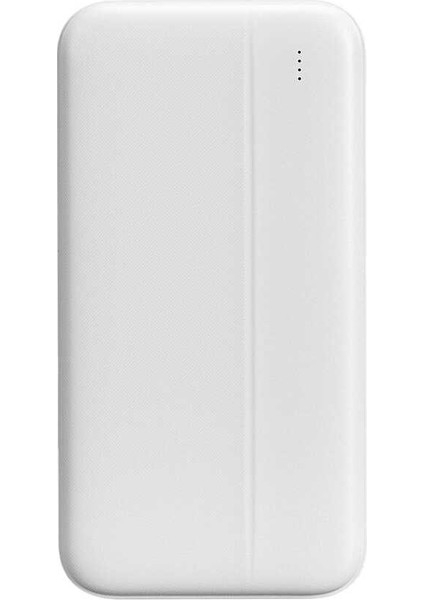 S-link P201 20000mAh PRM Micro+Type-C+USB Beyaz Taşınabilir Pil Şarj Cihazı Powerbank