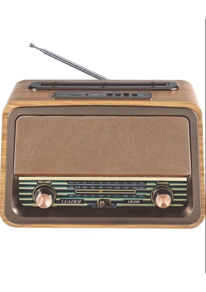 LR-243 Radio,bt,usb,tf Retro Müzik Kutusu