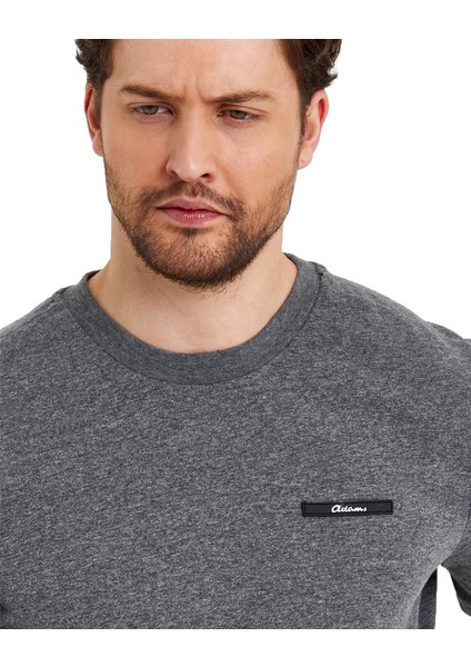 Erkek Basic Baskısız Logolu Kısa Kol Tişört
