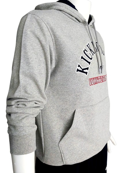 Kickboks Kapüşonlu Sweatshirt (Gri)