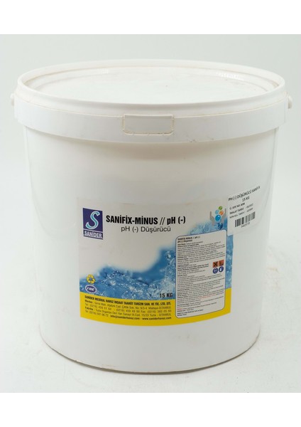 Ph Düşürücü Toz 15 kg