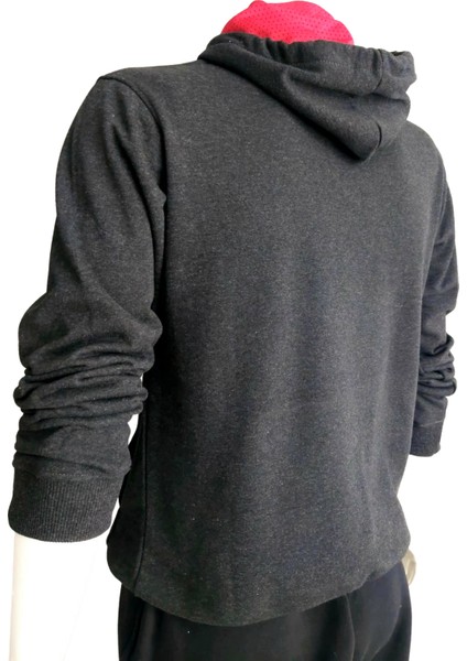 Kickboks Kapüşonlu Sweatshirt (Antrasit) modelleri