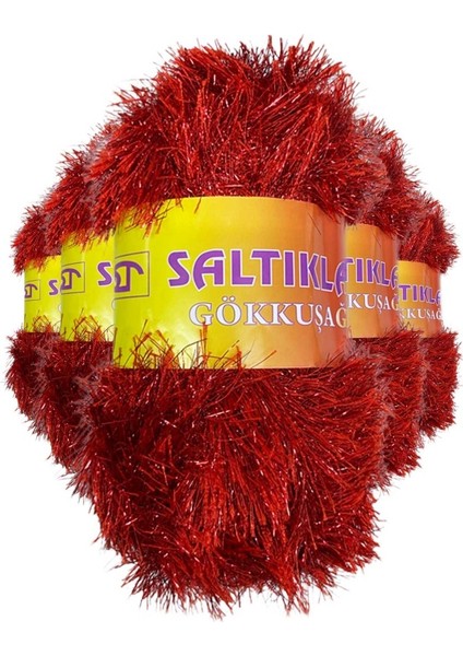 5 Adet Gökkuşağı El Örgü İpi Yünü 04