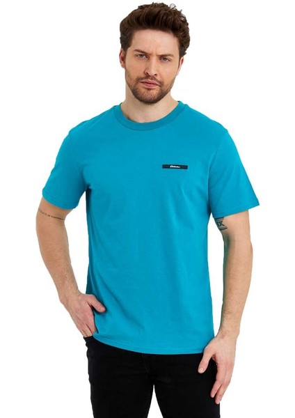 Erkek Basic Baskısız Logolu Kısa Kol Tişört fiyatları
