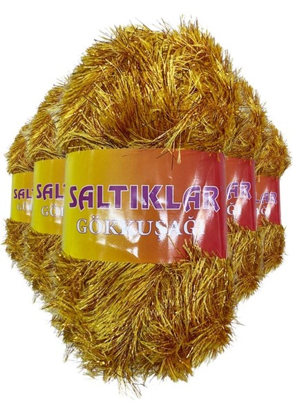 5 Adet Gökkuşağı El Örgü İpi Yünü 75