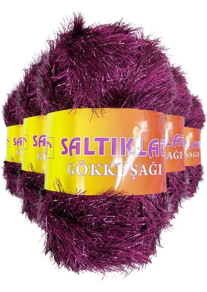 5 Adet Gökkuşağı El Örgü Ipi Yünü 86