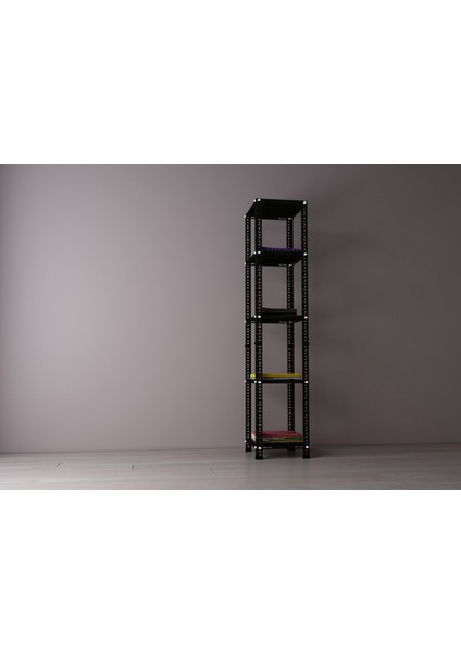 31x31x150 Cm Siyah Çok Amaçlı Raf - Gardırop fiyatları