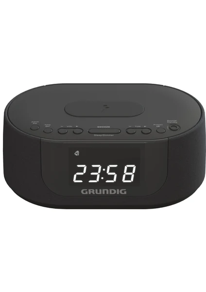 SCC 400 Alarm Saatli Radyo + Bluetooth + 4 Watt Ses Çıkışı + 5 W. Kablosuz Telefon Şarj Cihazı