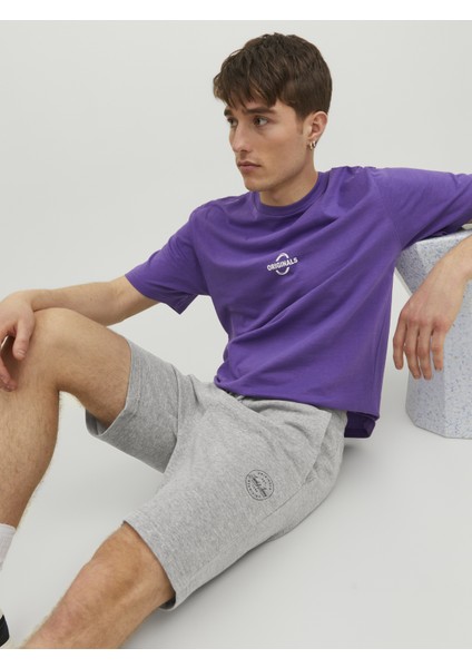 Logo Detaylı Sweat Şort- Shark fırsatları