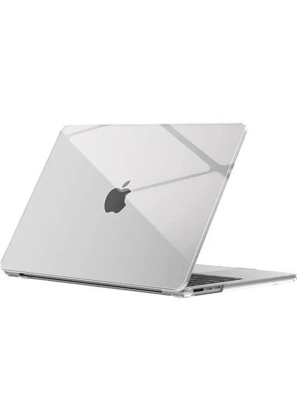 Nezih Case Apple Macbook Pro 2023 16 Inç M2 Pro/max A2780 Uyumlu Şeffaf Parlak Kristal Tam Korumalı Kılıf