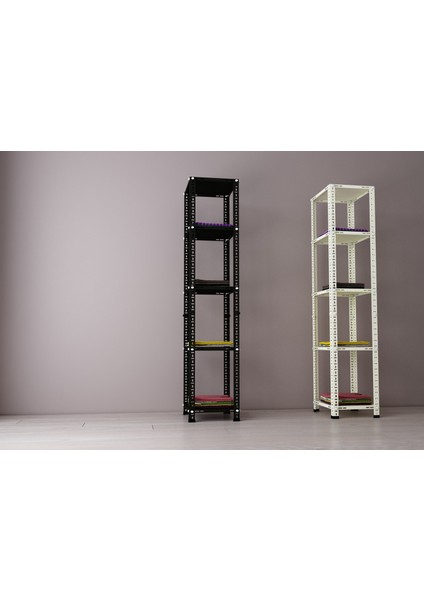 43x43x150 Cm Krem Çok Amaçlı Raf - Gardırop modelleri