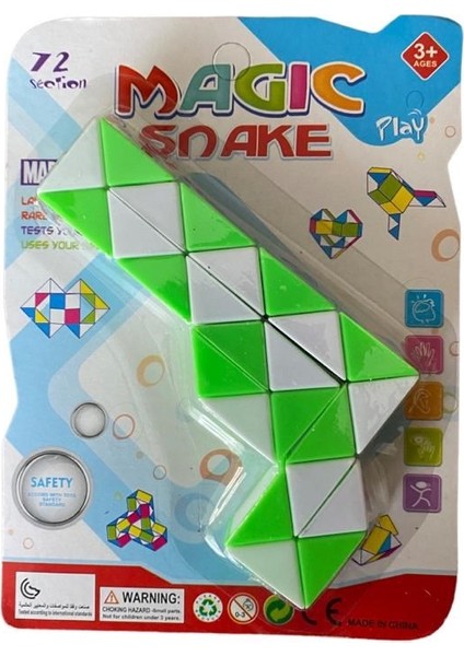 Magic Snake 3D Rubik Zeka Küpü