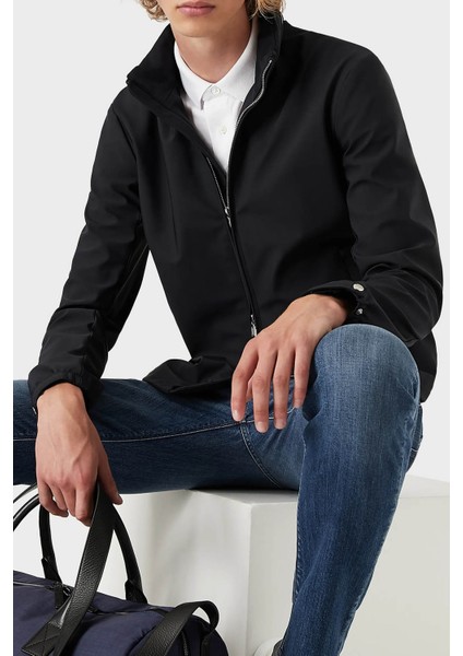 Fermuarlı Rüzgar Geçirmez Dik Yaka Regular Fit Mont Erkek Mont 8N1BD2 1nzaz 0920 modelleri
