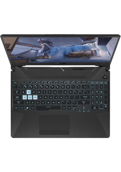 TUF Gaming F15 Intel Core i5 11400H 64GB 2TB SSD 4GB RTX2050 Freedos 15.6" FHD 144Hz Taşınabilir Bilgisayar FX506HF-HN02834