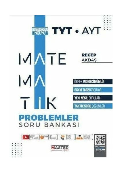 Master Hocam Tyt Matematik Problemler Soru Bankası