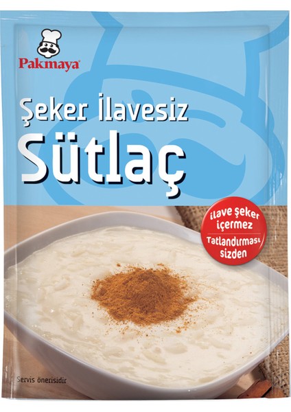 Şeker Ilavesiz Sütlaç Toz Karışımı 54G
