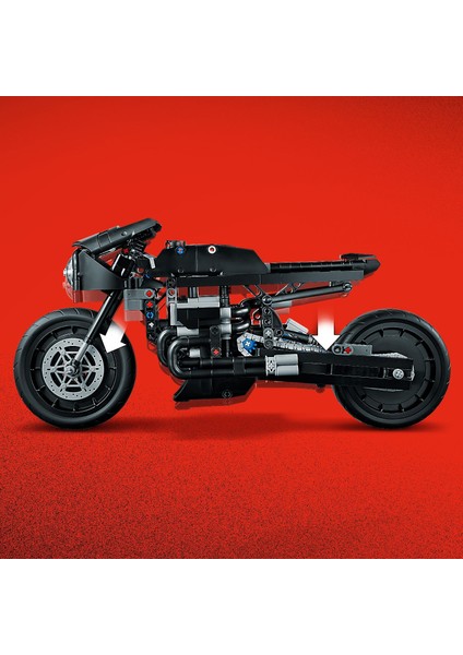 LEGO® Technic BATMAN - BATCYCLE™ 42155 - 9 Yaş ve Üzeri Çocuklar için Batman'in Motosikletinin Modelini İçeren Yaratıcı Oyuncak Yapım Seti (641 Parça)