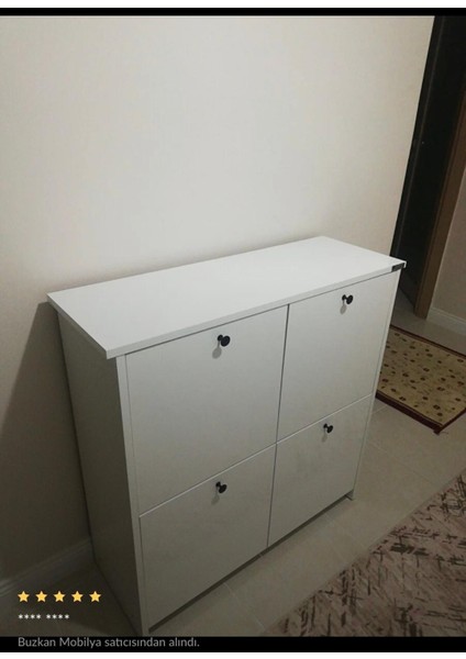 % 100 Mdflam Beyaz Cube(Üstü Beyaz ) Ayakkabılık Country Ayakkabılık Country Yeni Cubeayakkblk Cube Byz-Byz