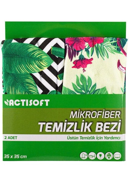 Mikrofiber Temizlik Bezi 2'li