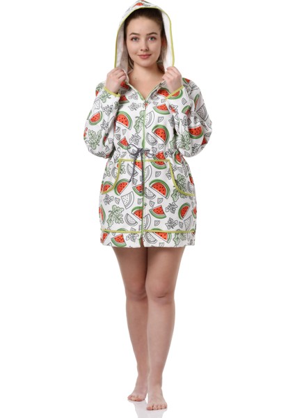 Karpuz Desenli Plaj Elbisesi fiyatları