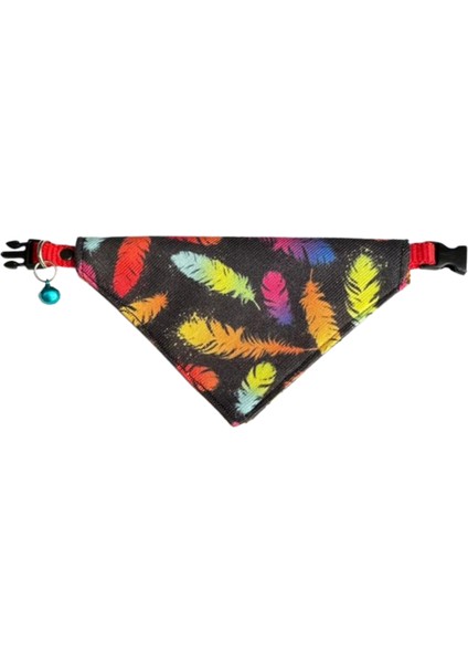 Desenli Fular Bandana Kedi Tasması