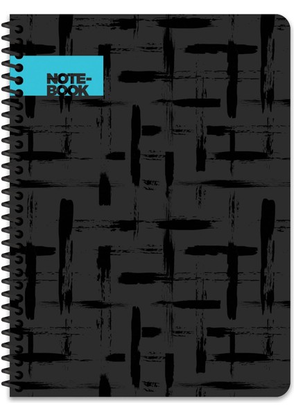 Çizgili Defter Delta 16.5 x 22.5 cm Mavi