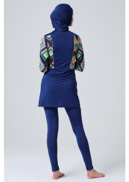 Dalga Anvelop Etekli Tesettür Mayo fırsatları