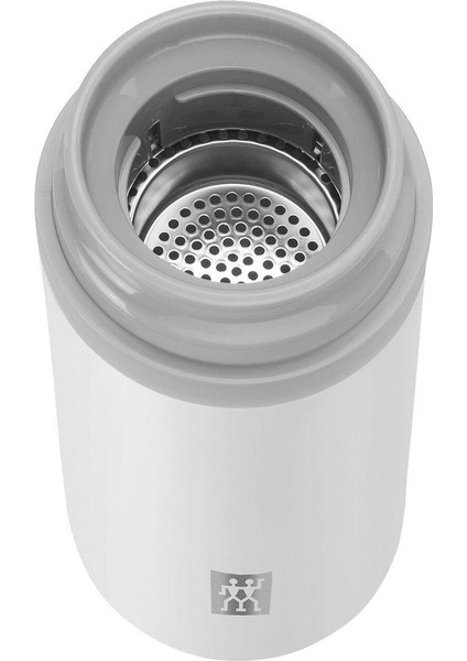 Zwilling Süzgeçli Termos 420 ml Beyaz