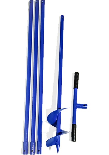 Toprak Burgusu Su Sondaj Aleti 15 cm Kuyu Açma Aparatı Montaj Kollu Uzatmalı 11 Metrelik Takım fiyatları