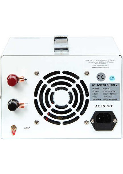 SL-3030 30V 30A Dc Güç Kaynağı
