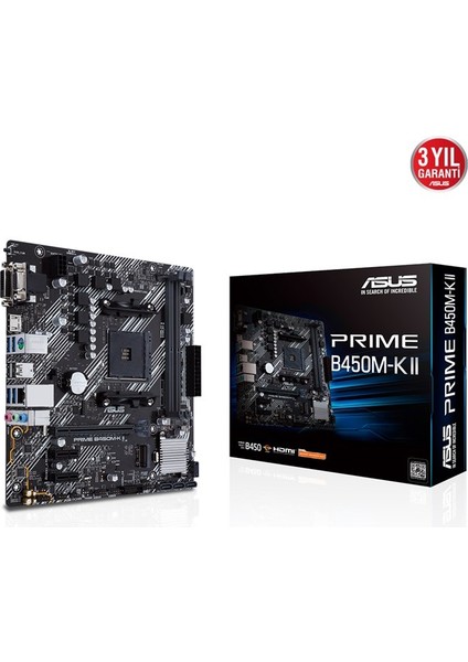 Prime B450M-K Iı Am4 Ryzen Am4 Ddr4