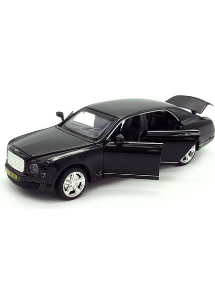 1:32 Bentley Moussaint Alloy Araba Modeli 6-Araba Simulasyon Metal Araba Modeli Acousto-Optik Echo Oyuncak Araba Accesörleri (Yurt Dışından)