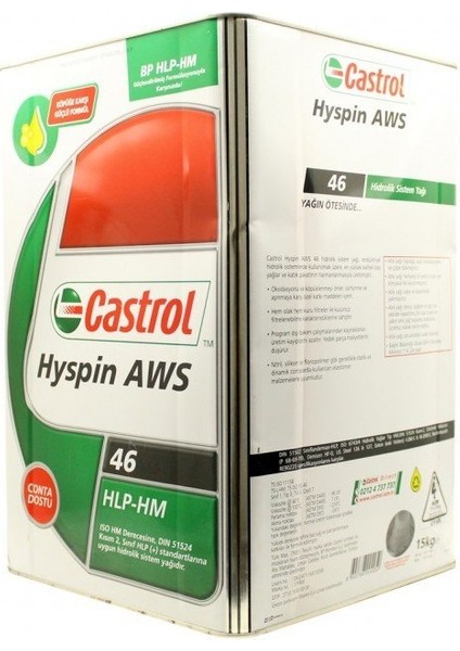 Hyspin Aws 46 17 Litre Hidrolik Yağı ( Üretim Yılı: 2022 )