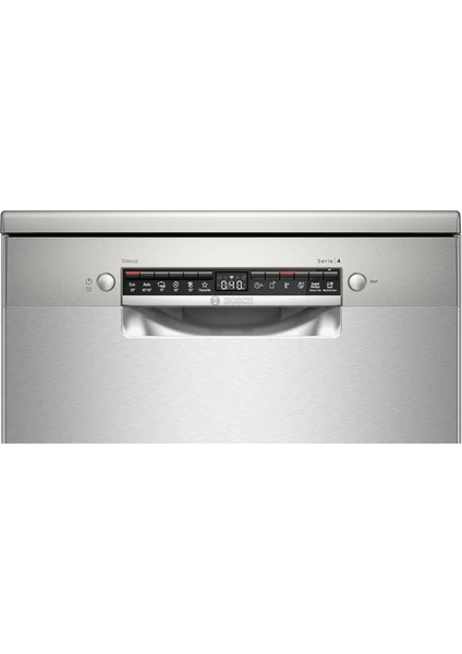 SMS4EMI60T Serie 4 Solo Bulaşık Makinesi 60 cm Gümüş Inox