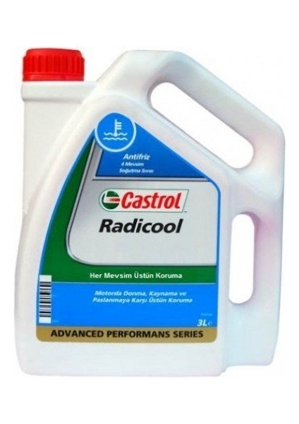 Radicool Antifiriz - 3 Litre Mavi Antifriz