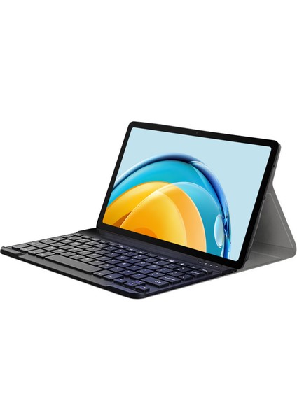 Huawei Matepad Se 10.4 Inch 2022 Bluetooth Klavyeli Standlı Kılıf - Bkk4