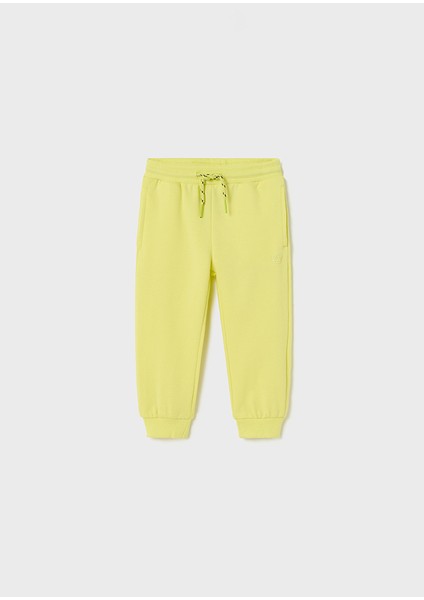 Erkek Bebek Polar Pantolon Sarı 711