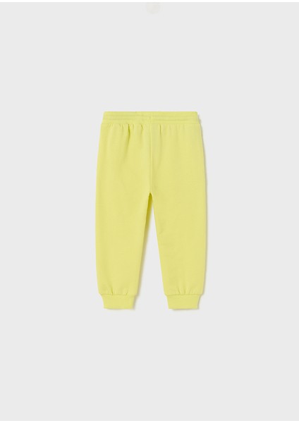 Erkek Bebek Polar Pantolon Sarı 711
