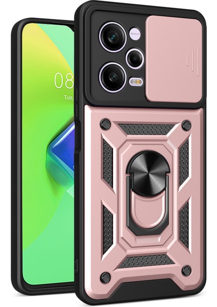 Poco X5 Pro 5g Yüzük Zırh Pencereyi Itin Cep Telefonu Kılıfları (Yurt Dışından)