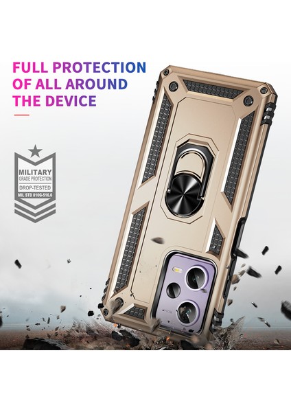 Poco X5 Pro 5g Metal Yüzük Zırh Anti -Düşme Cep Telefonu Kılıfları (Yurt Dışından) modelleri