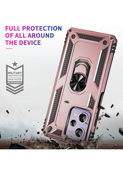 Poco X5 Pro 5g Metal Yüzük Zırh Anti -Düşme Cep Telefonu Kılıfları (Yurt Dışından) modelleri