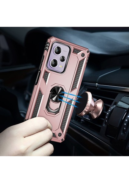 Poco X5 Pro 5g Metal Yüzük Zırh Anti -Düşme Cep Telefonu Kılıfları (Yurt Dışından) indirimleri