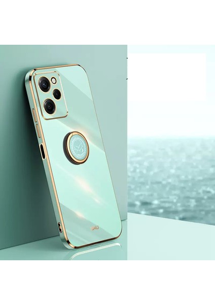 Poco X5 Pro 5g 6d Kaplama Düz Taraf Yüzük Cep Telefonu Kılıfları (Yurt Dışından)