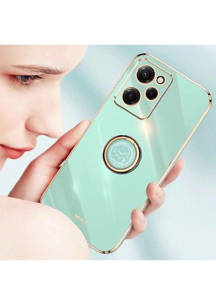 Poco X5 Pro 5g 6d Kaplama Düz Taraf Yüzük Cep Telefonu Kılıfları (Yurt Dışından)